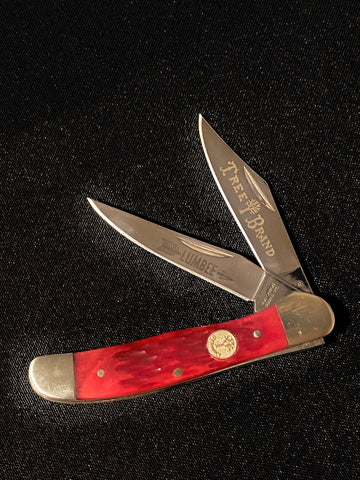 Böker TS Copperhead Jigged Red Bone Knife