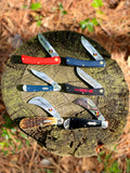 Navy Blue Sod Buster Jr Lumbee Pocketknife