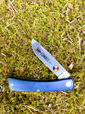 Navy Blue Sod Buster Jr Lumbee Pocketknife